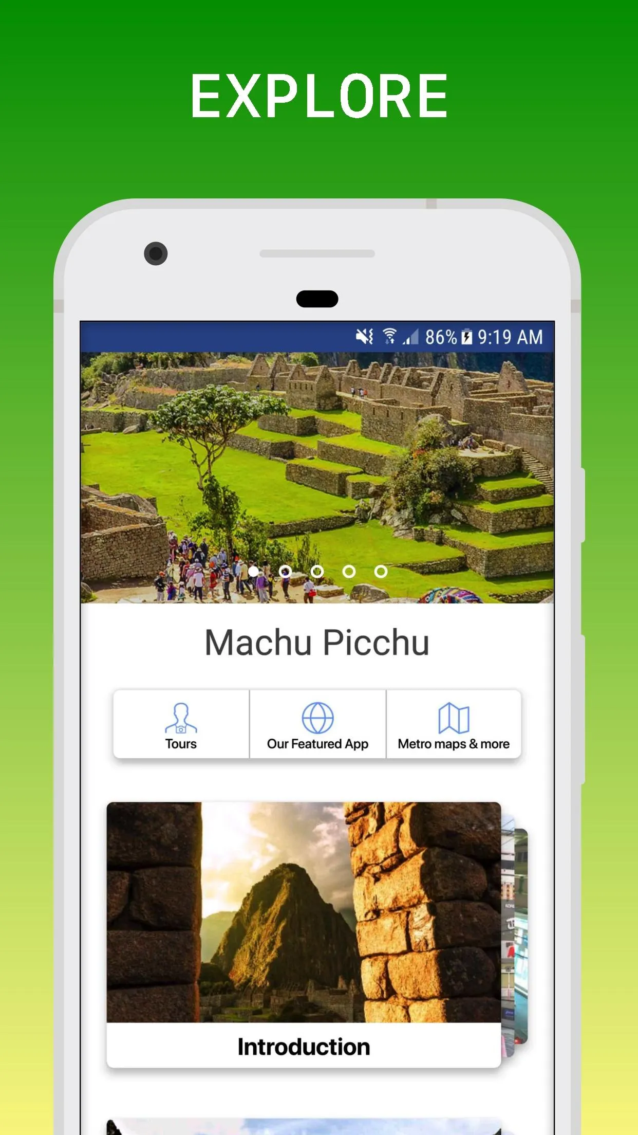 Machu Picchu Travel Guide | Indus Appstore | Screenshot