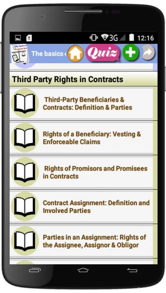 The basics of contract law | Indus Appstore | Screenshot