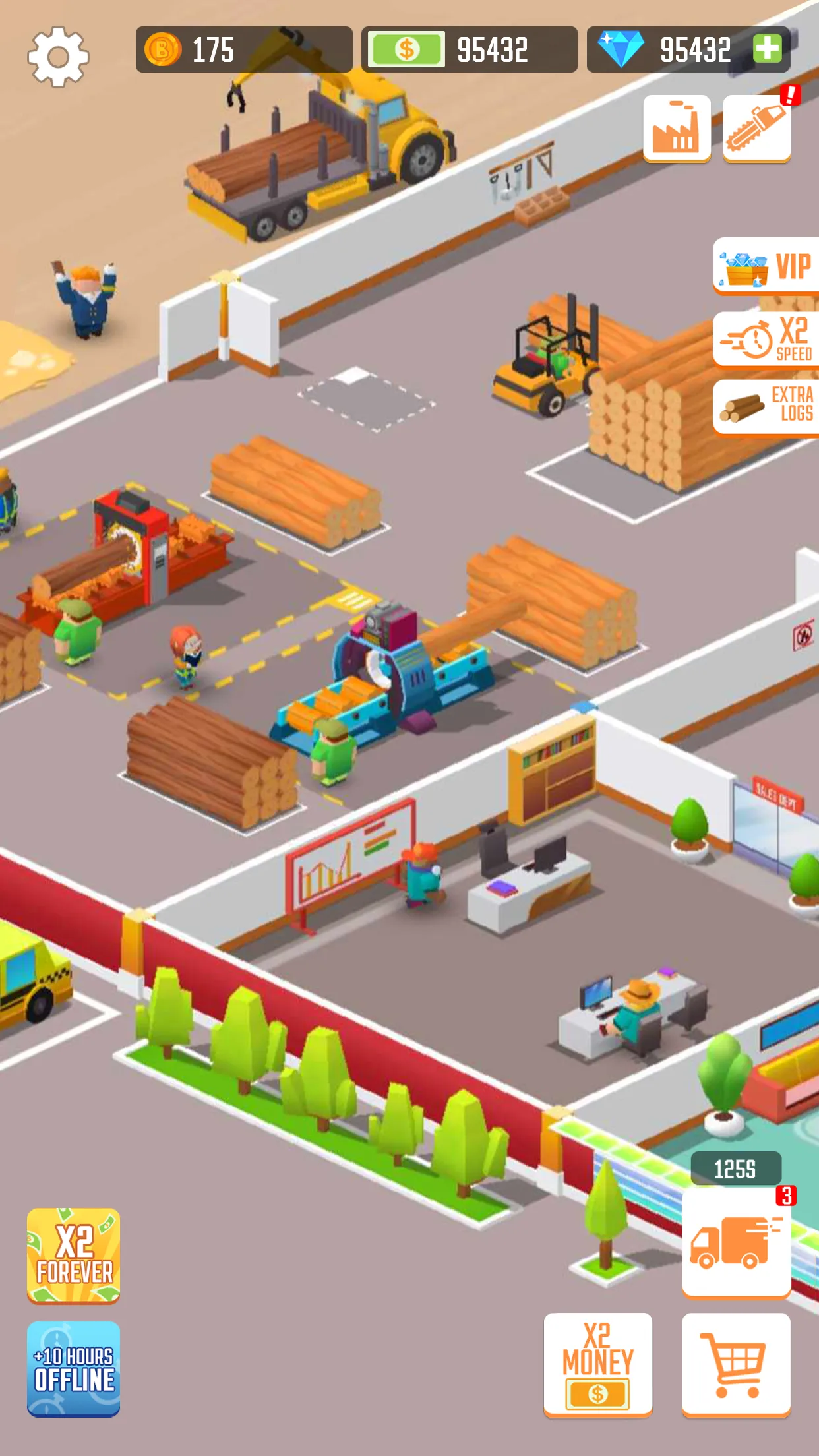 Idle Lumber: Business Empire | Indus Appstore | Screenshot