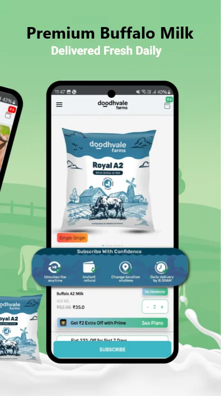 Doodhvale Farms: Milk Delivery | Indus Appstore | Screenshot