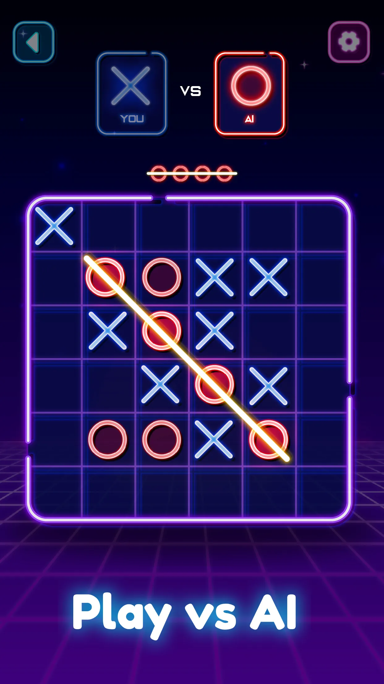 Tic Tac Toe - 2 Player XO | Indus Appstore | Screenshot