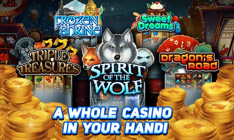 Slots Lucky Wolf Casino Slots | Indus Appstore | Screenshot