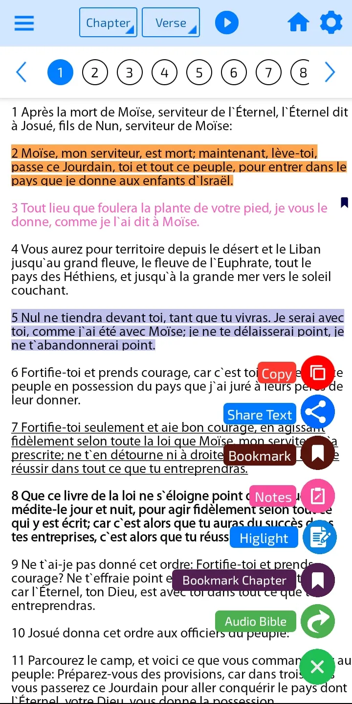 French Bible Offline | Indus Appstore | Screenshot