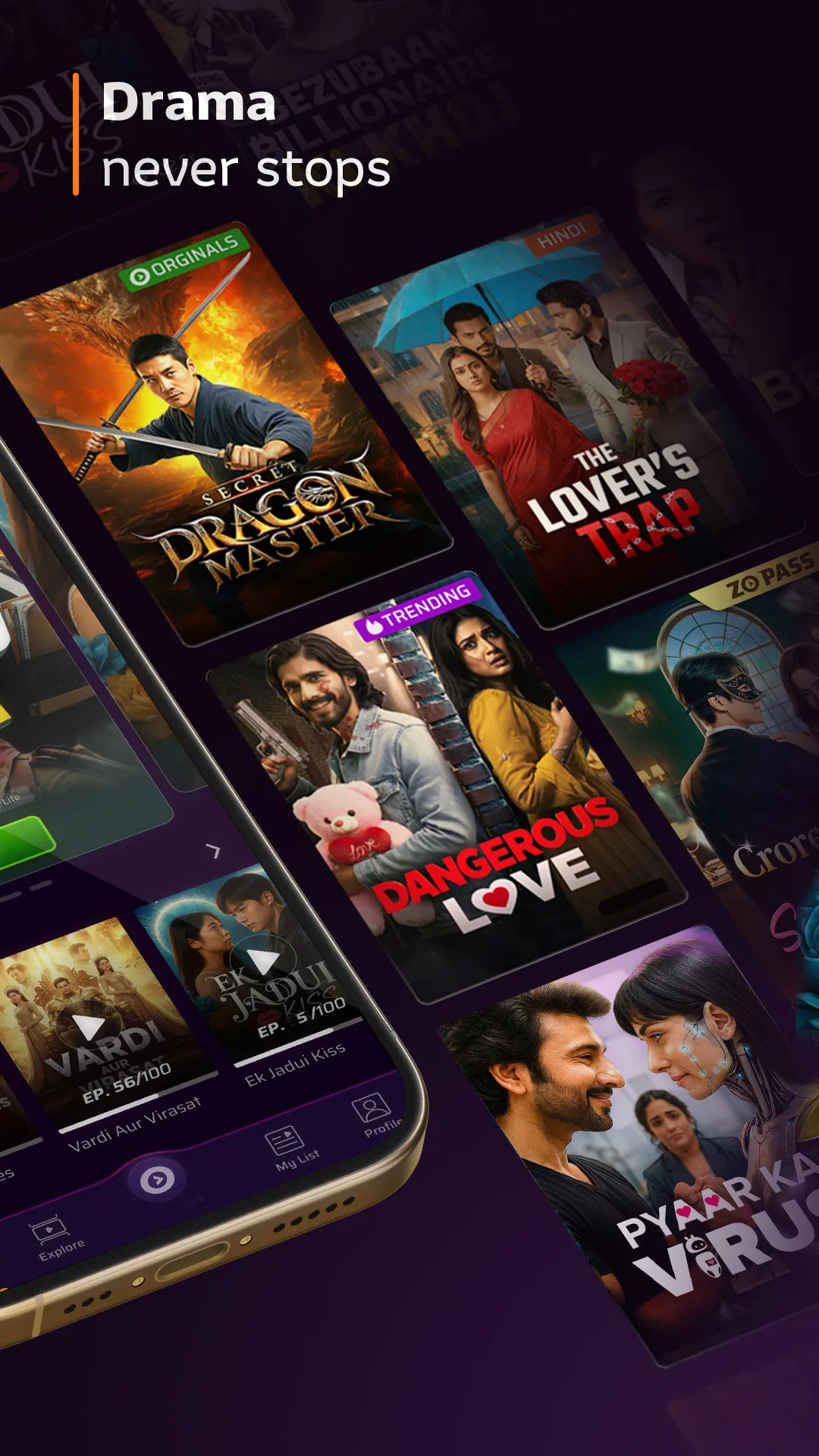 ZO TV: Dramas, Movies & Reels | Indus Appstore | Screenshot