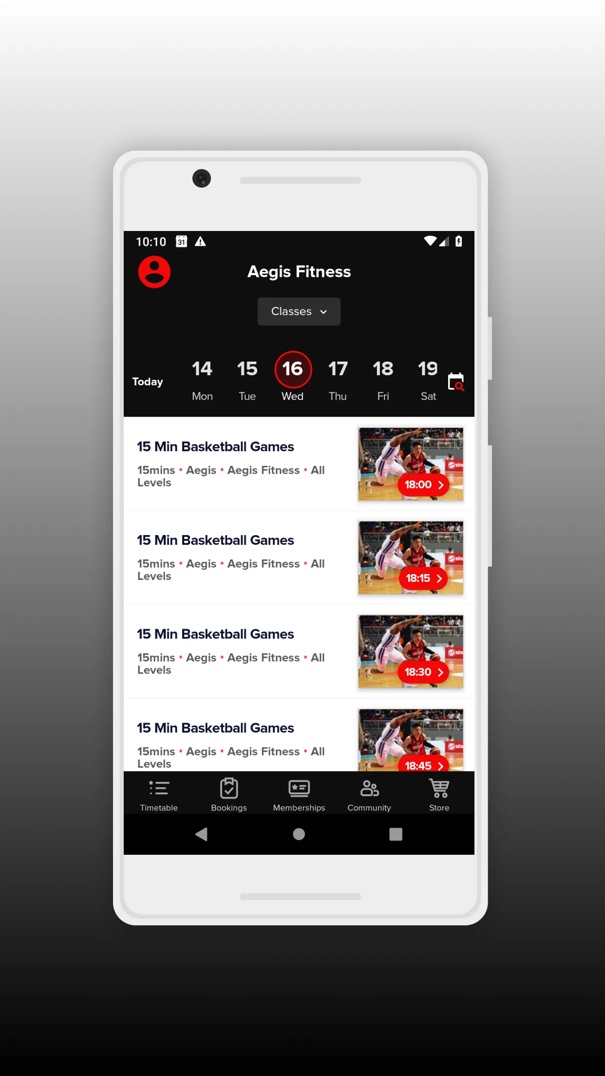 Aegis Gym | Indus Appstore | Screenshot