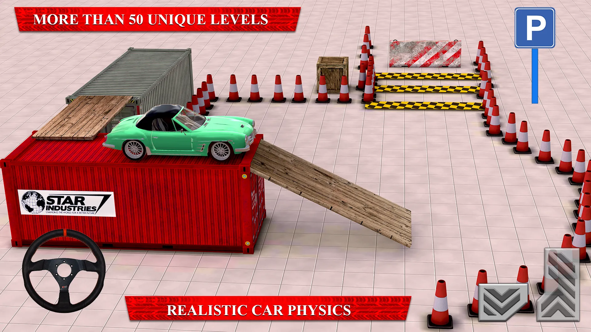 Classic Car Parking 3D | Indus Appstore | Screenshot