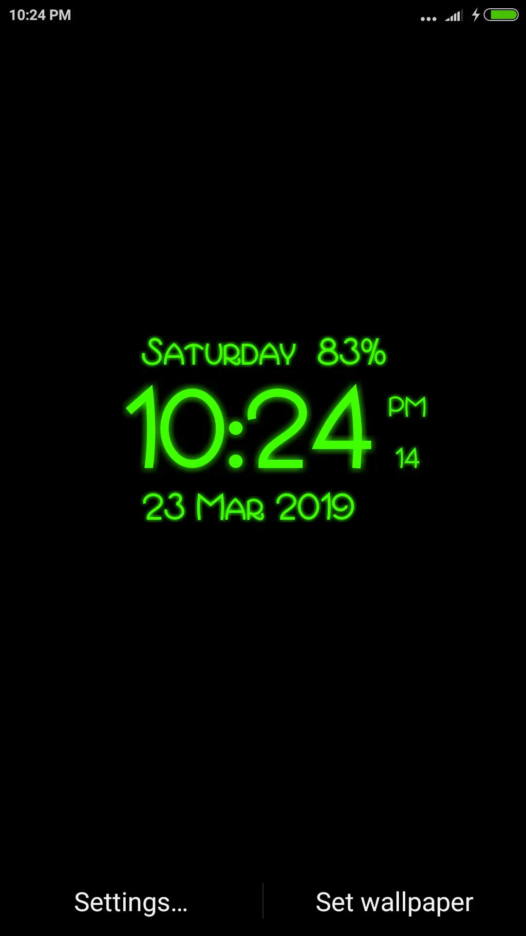 Digital Clock | Indus Appstore | Screenshot