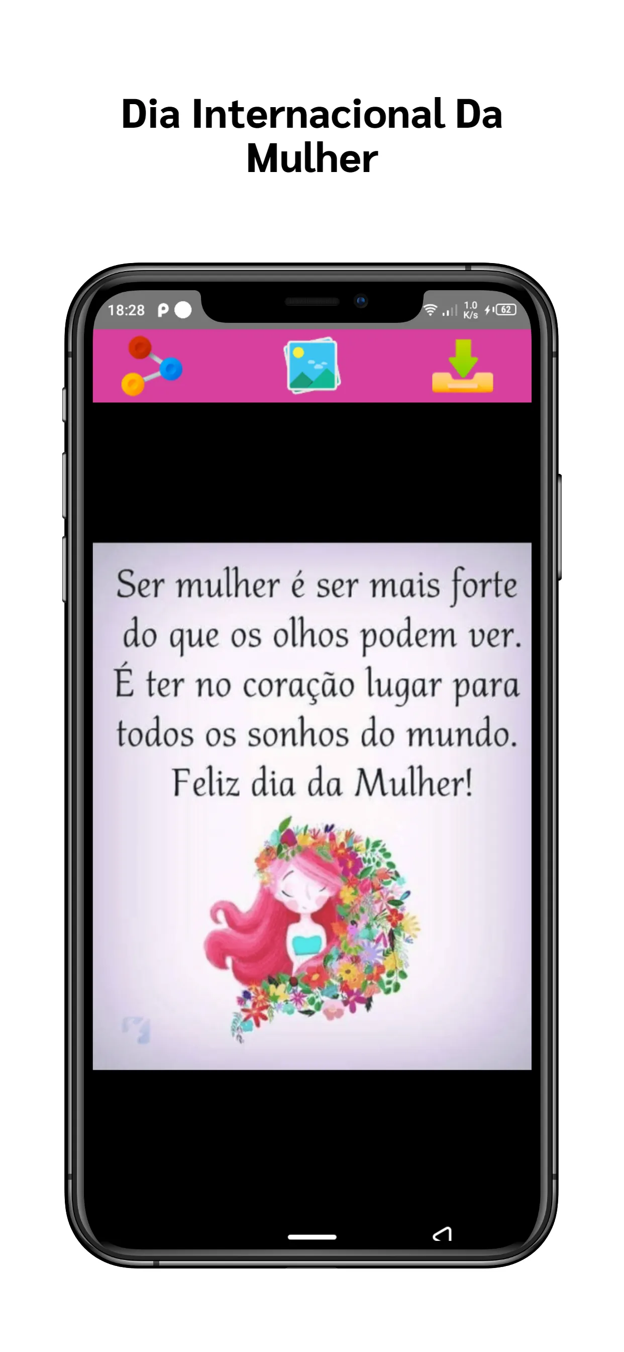 Dia Internacional Da Mulher | Indus Appstore | Screenshot