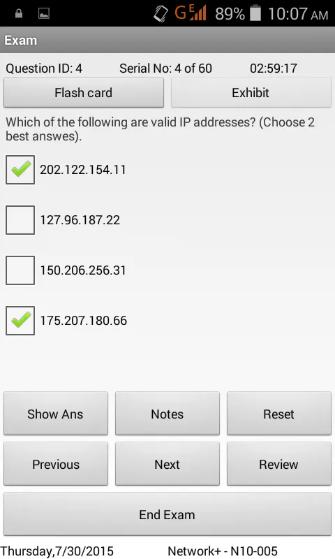 Sim-Ex Exam Sim for Network+ | Indus Appstore | Screenshot