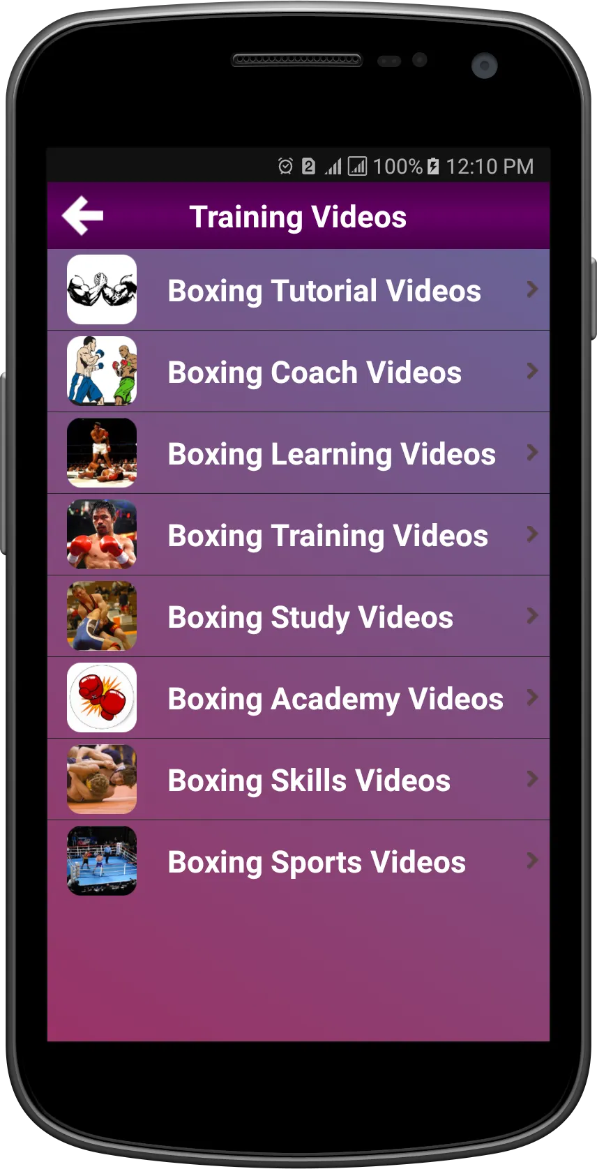 Boxing Training | Indus Appstore | Screenshot