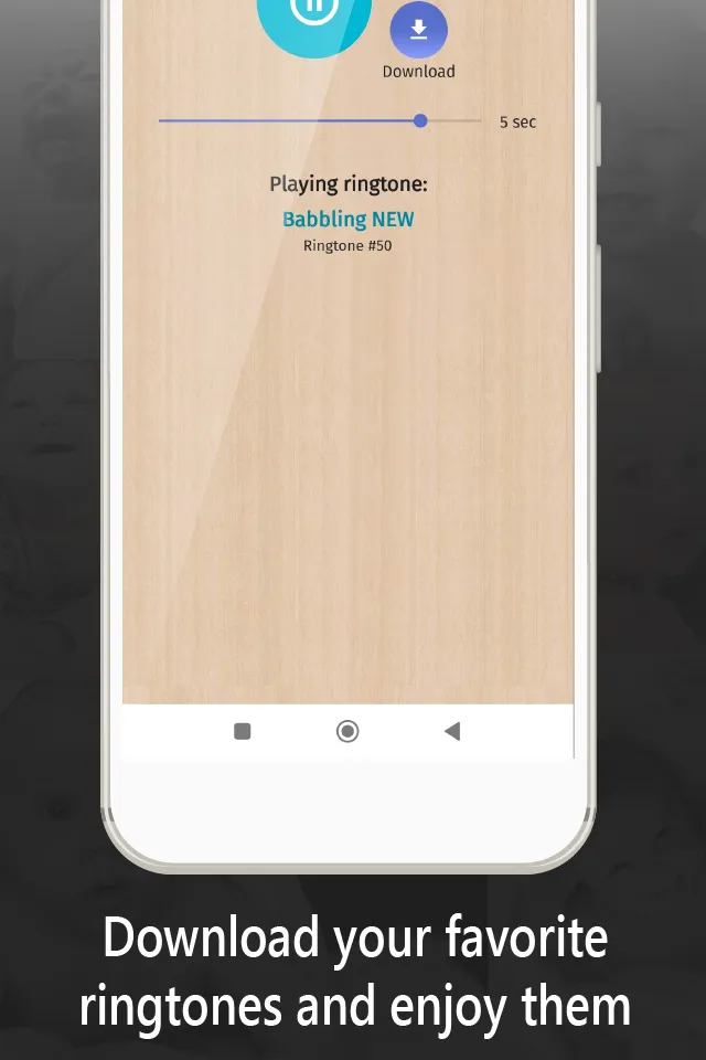 baby ringtones for phone | Indus Appstore | Screenshot