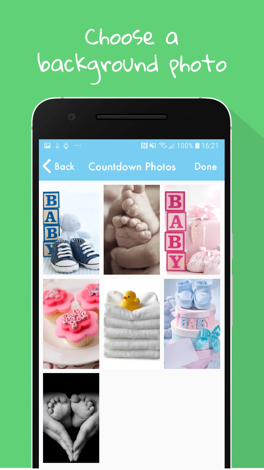 Baby Countdown Widget | Indus Appstore | Screenshot