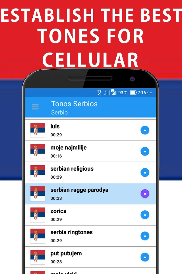 Ringtones Serbs | Indus Appstore | Screenshot