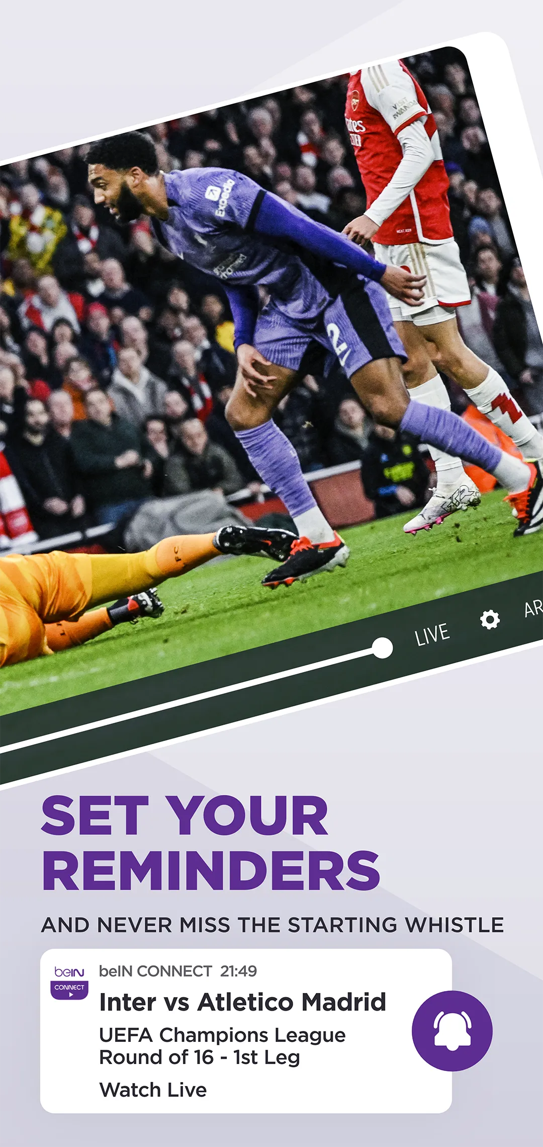 beIN CONNECT (MENA) | Indus Appstore | Screenshot