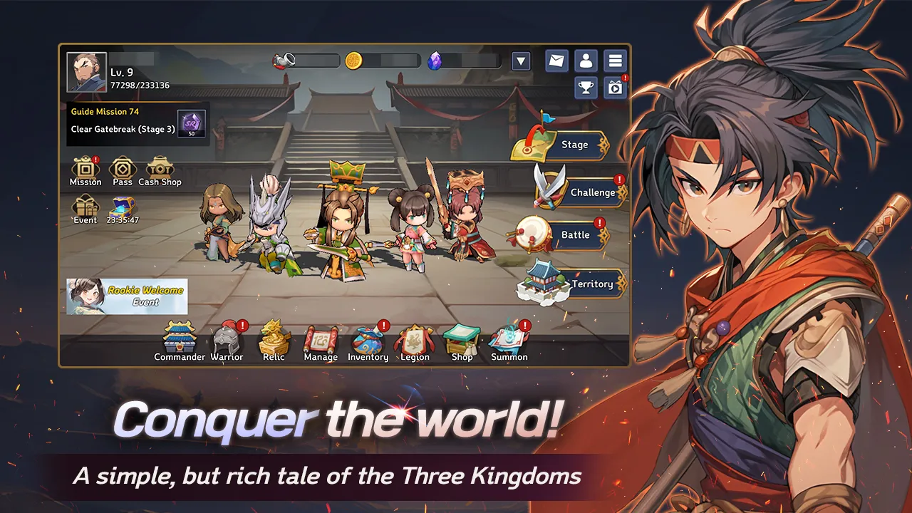 Three Kingdoms Tempest | Indus Appstore | Screenshot