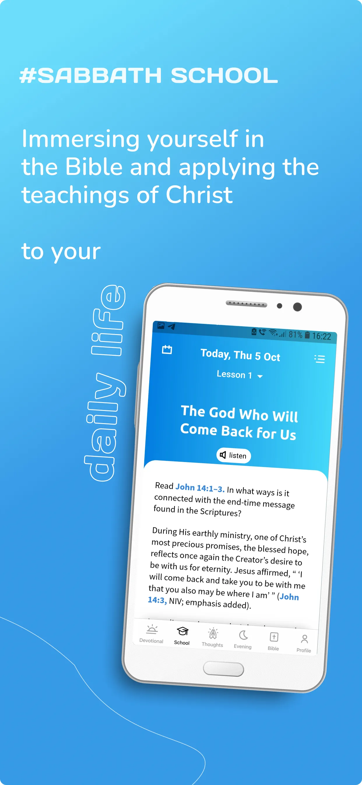 Adventist devotional readings | Indus Appstore | Screenshot