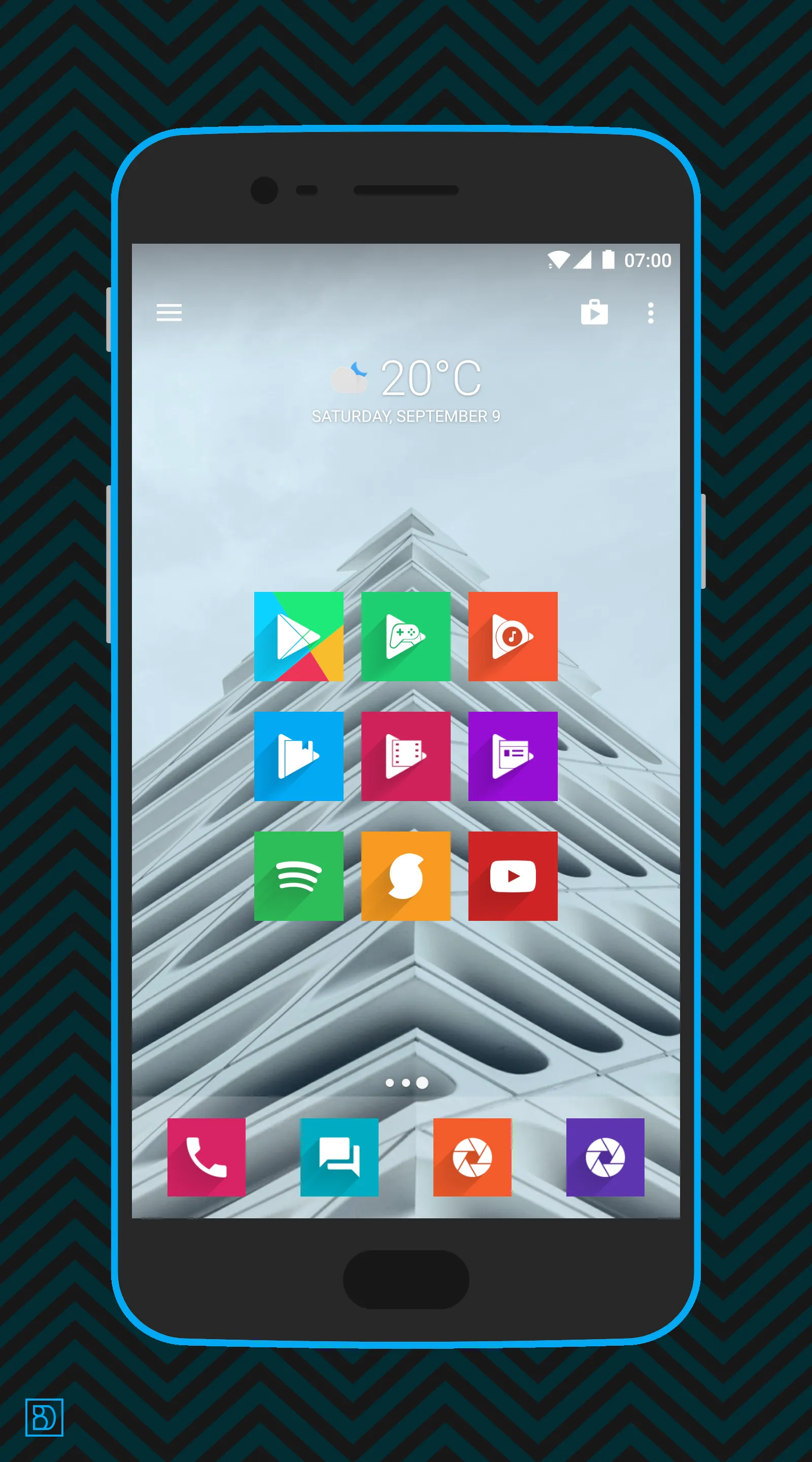 Voxel – Flat Style Icon Pack | Indus Appstore | Screenshot