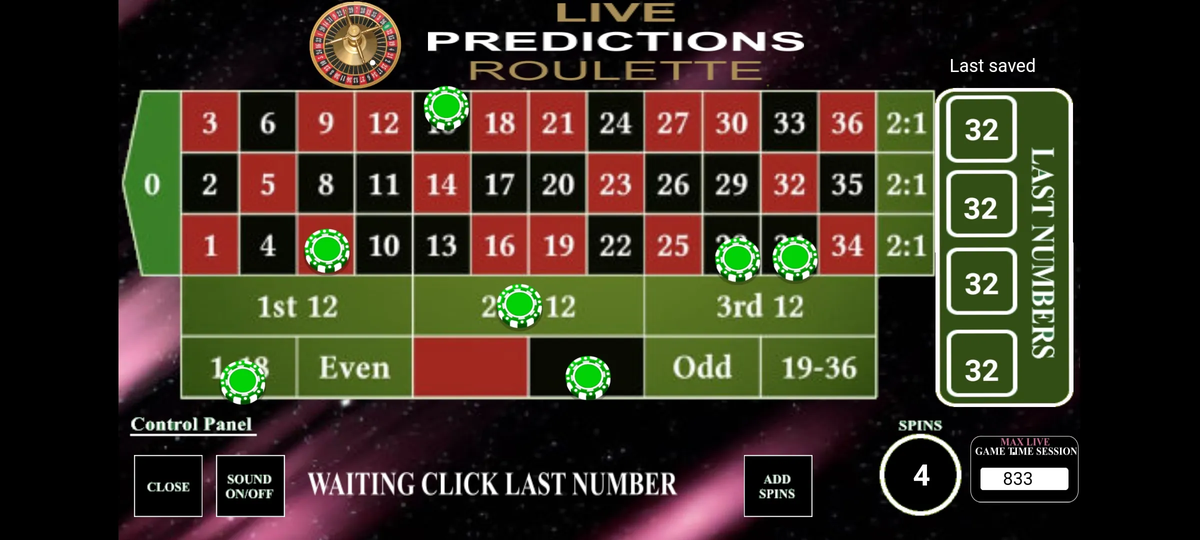 Roulette Live Predictions | Indus Appstore | Screenshot