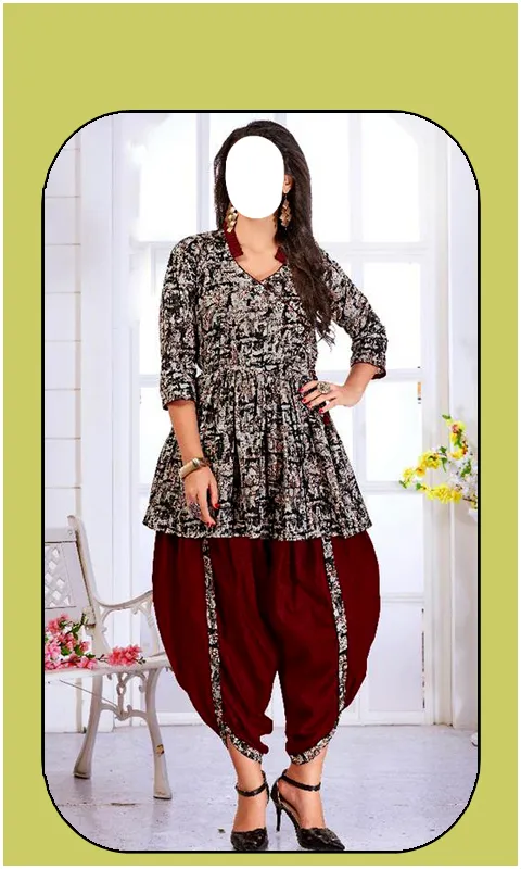 Women Patiyala Dress PhotoSuit | Indus Appstore | Screenshot