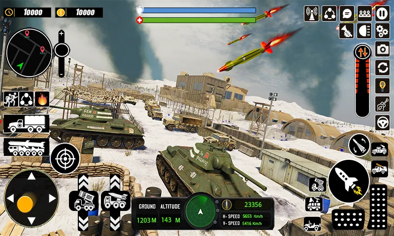 US Army Missile Launcher Game | Indus Appstore | Screenshot