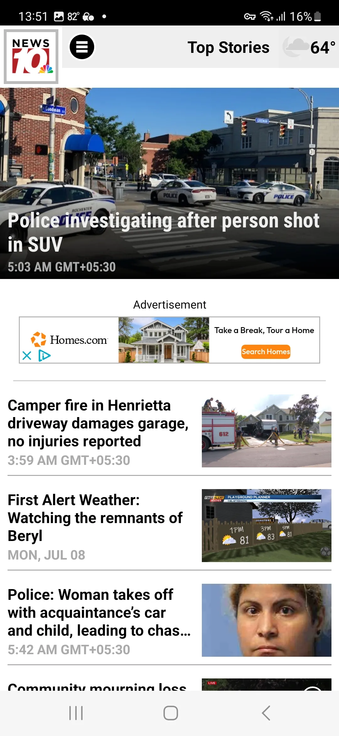 News10NBC WHEC Rochester, NY | Indus Appstore | Screenshot