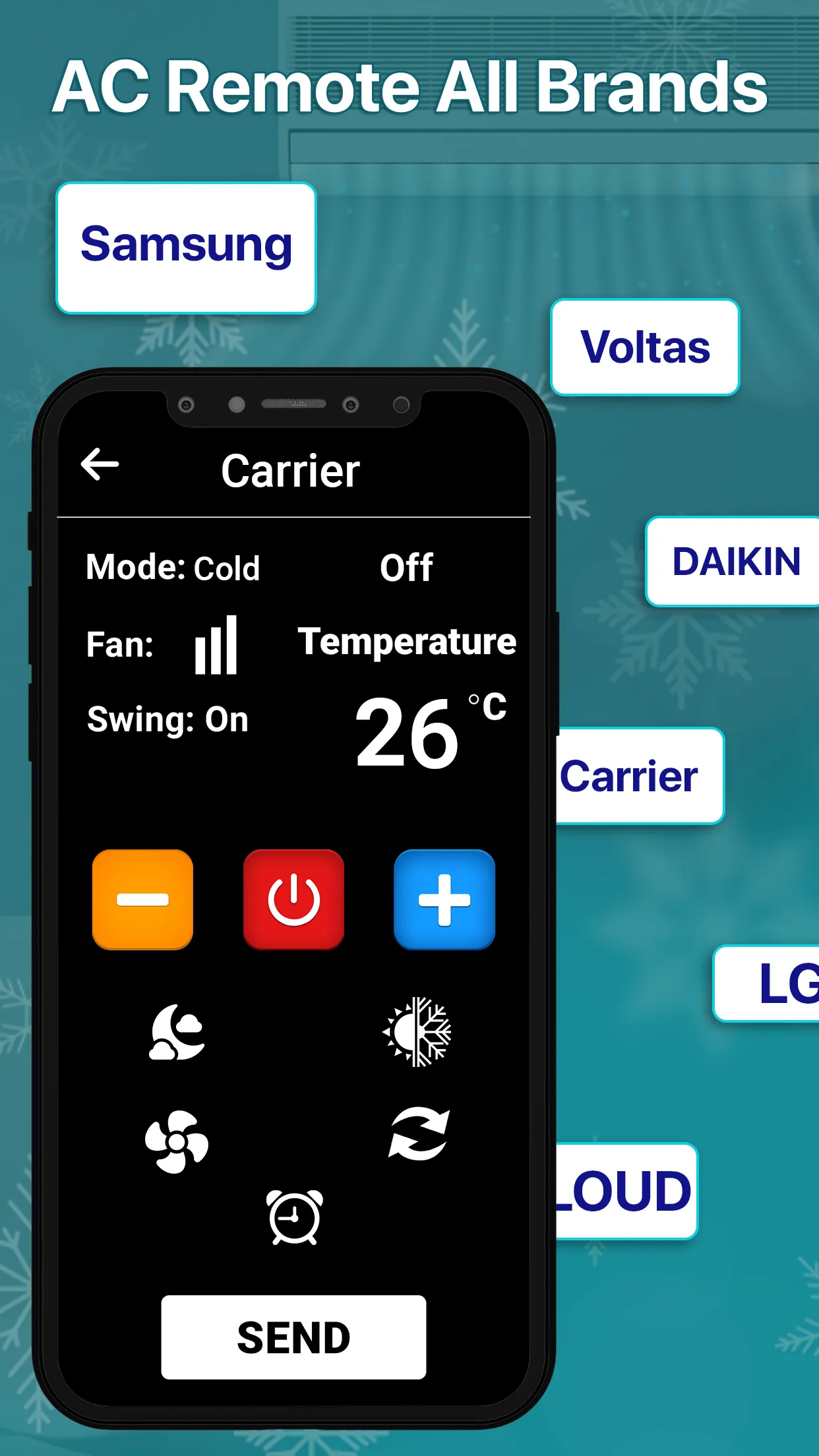 AC Remote Control For All AC | Indus Appstore | Screenshot