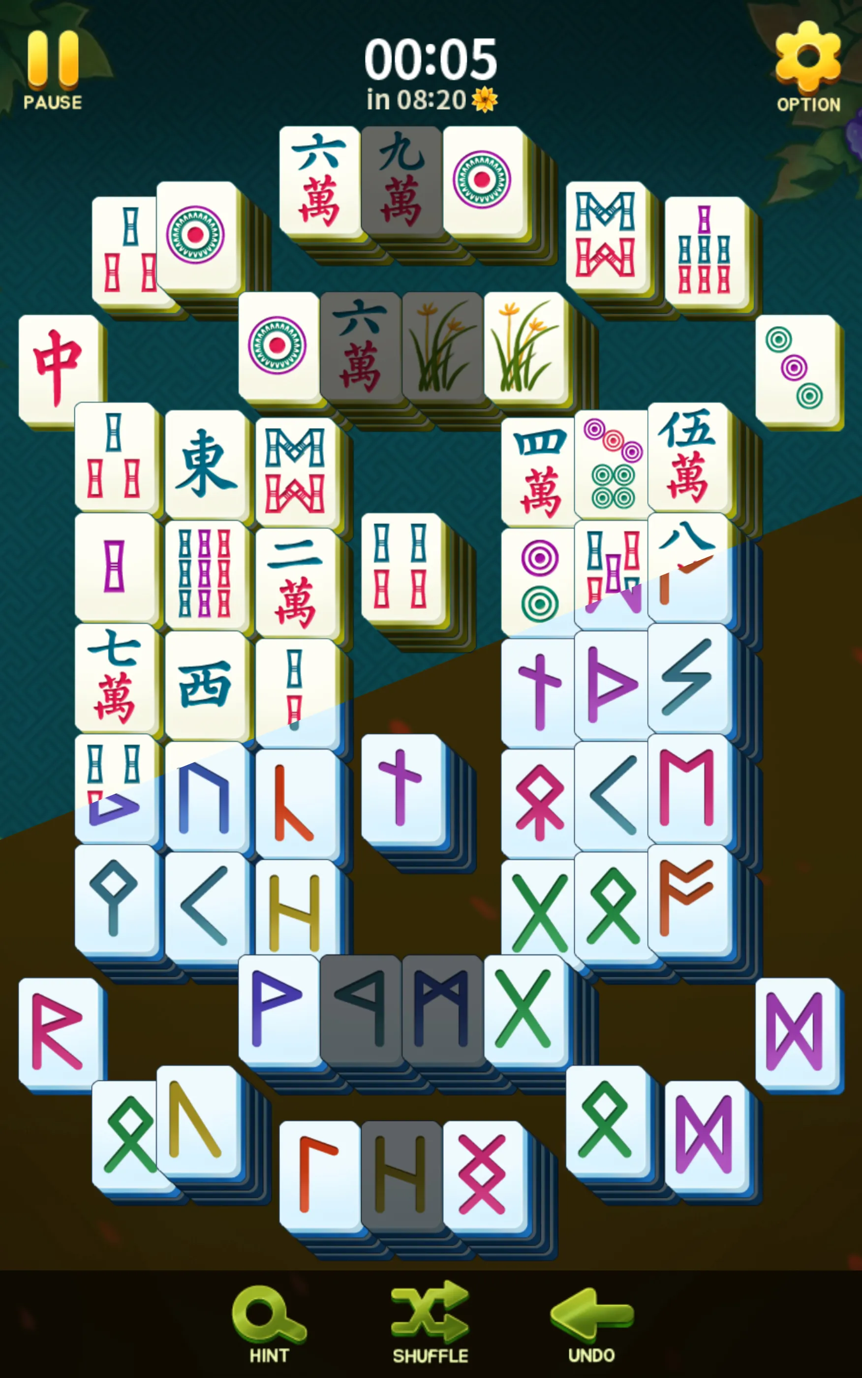 Mahjong Blossom Solitaire | Indus Appstore | Screenshot