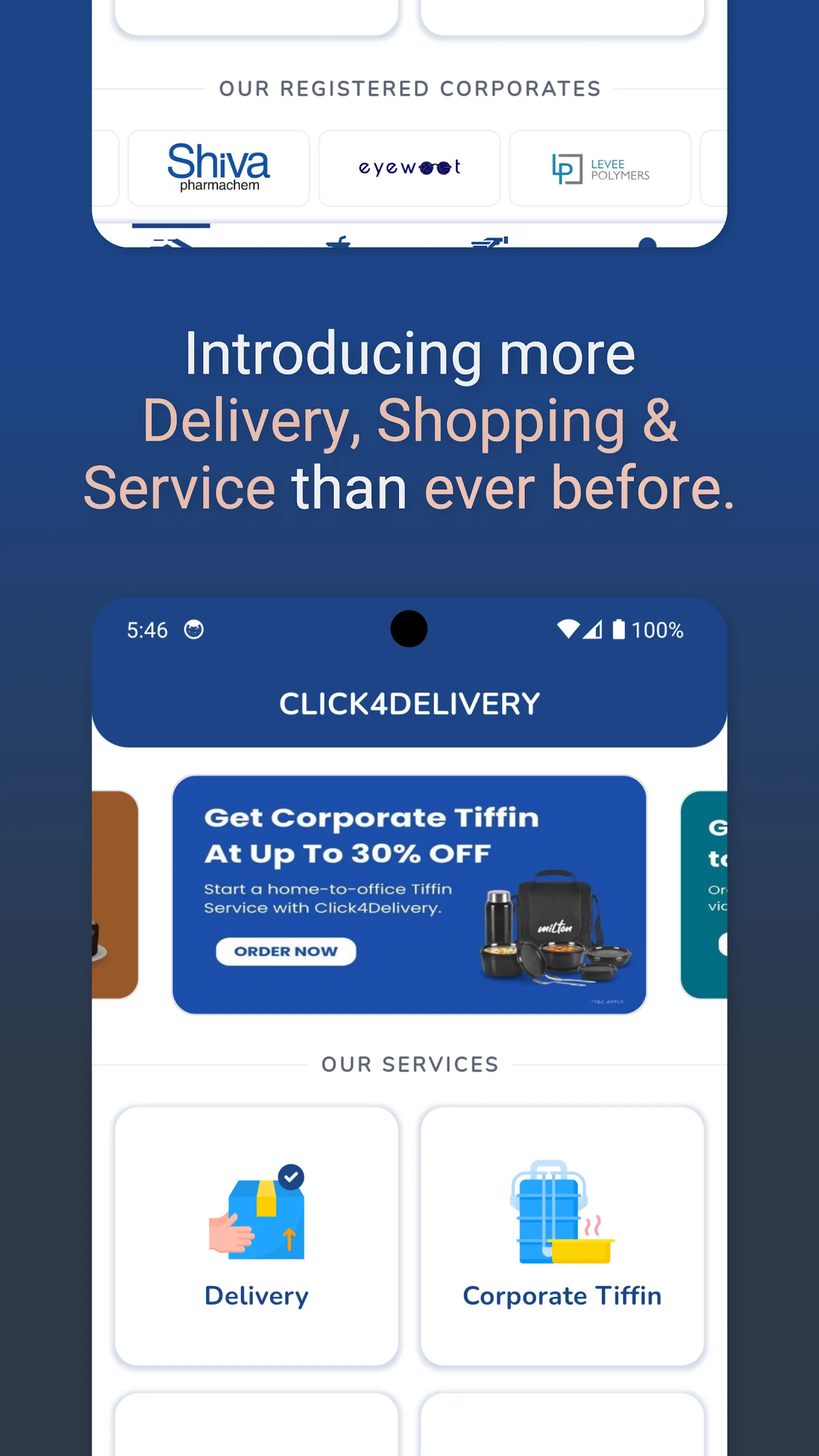 Click4Delivery | Indus Appstore | Screenshot