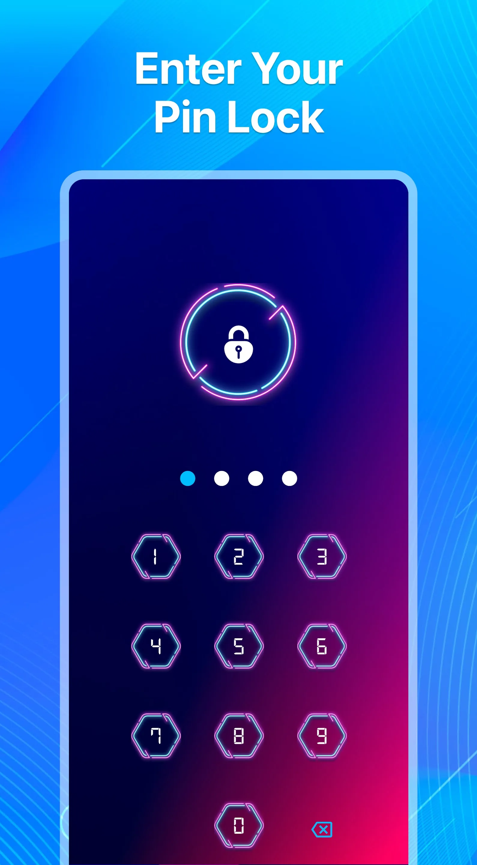 Voice Lock Screen: Pin Pattern | Indus Appstore | Screenshot