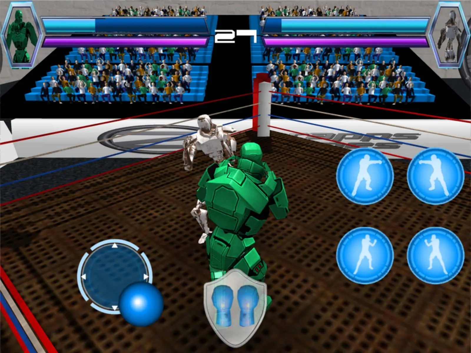 Robot Virtual Boxing 3D | Indus Appstore | Screenshot