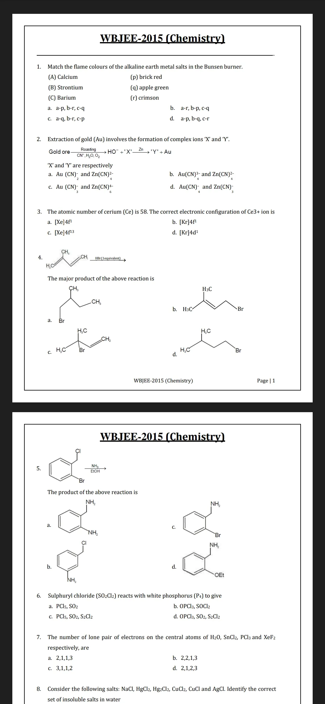 Wbjee previous year question | Indus Appstore | Screenshot