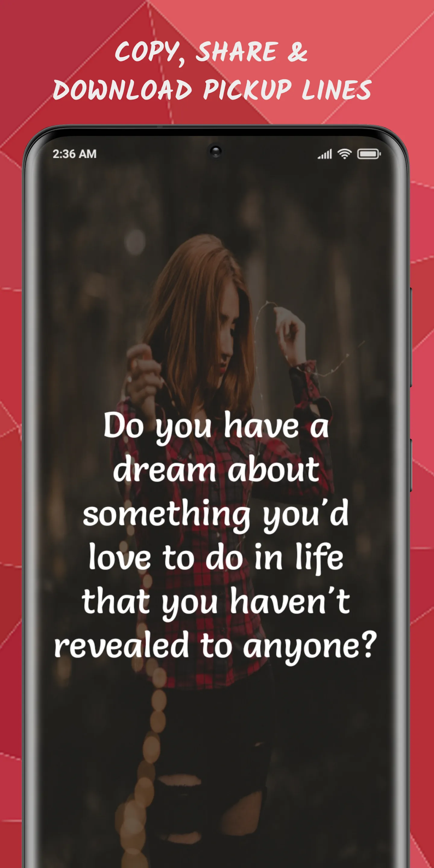 Pickup Lines and Flirty Texts | Indus Appstore | Screenshot