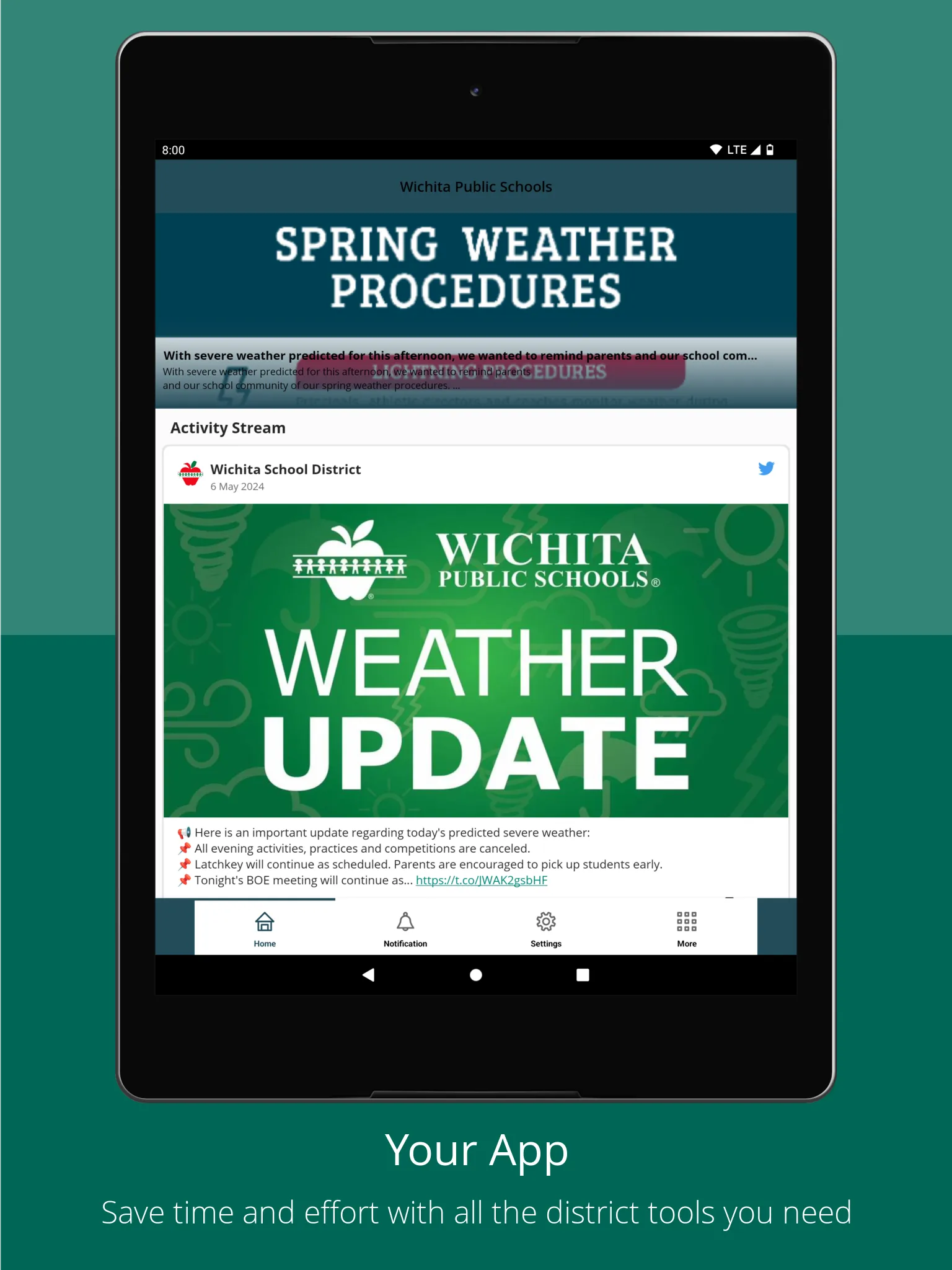 Wichita Public Schools | Indus Appstore | Screenshot