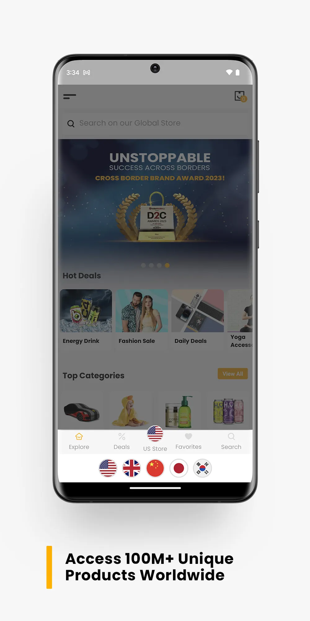 Ubuy Global Shopping App India | Indus Appstore | Screenshot