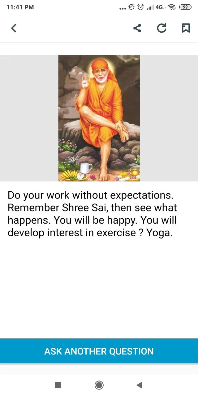 Sai Baba Question and Answer | Indus Appstore | Screenshot