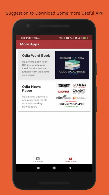 Odia Calendar 2022 | Indus Appstore | Screenshot