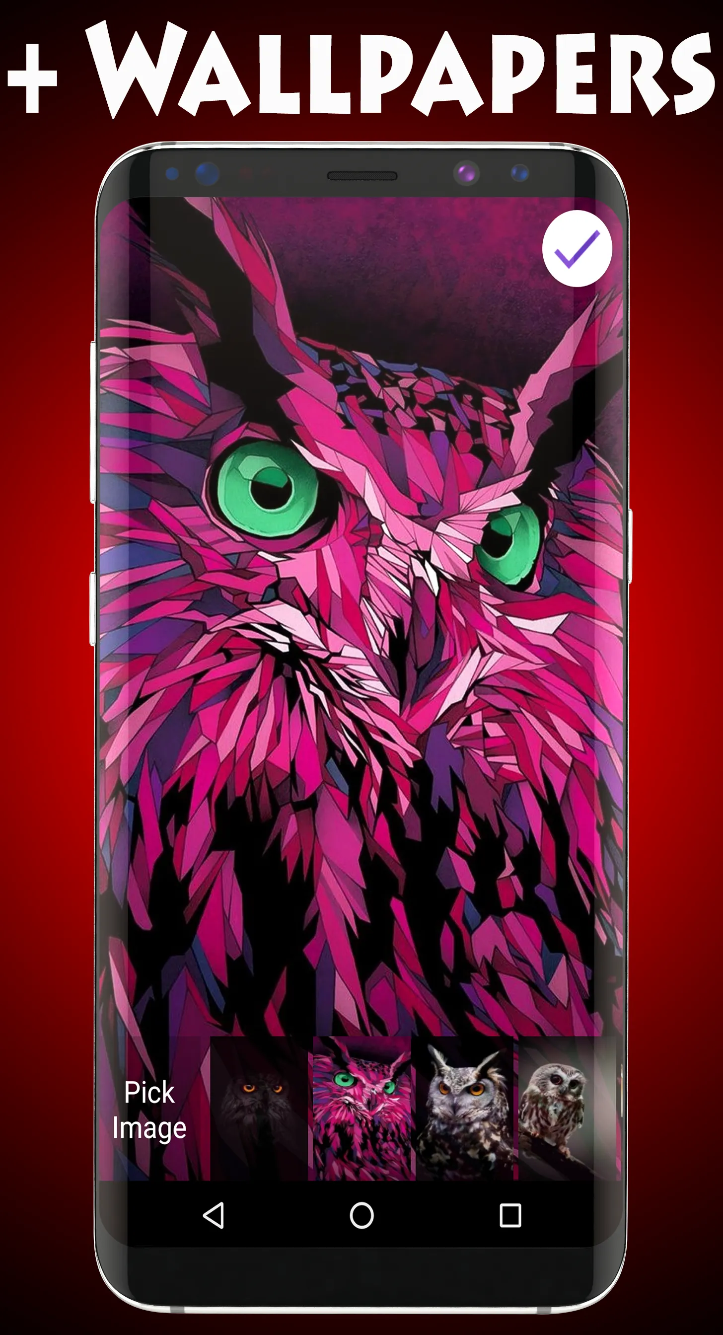 Owl Lock Screen & Wallpapers | Indus Appstore | Screenshot