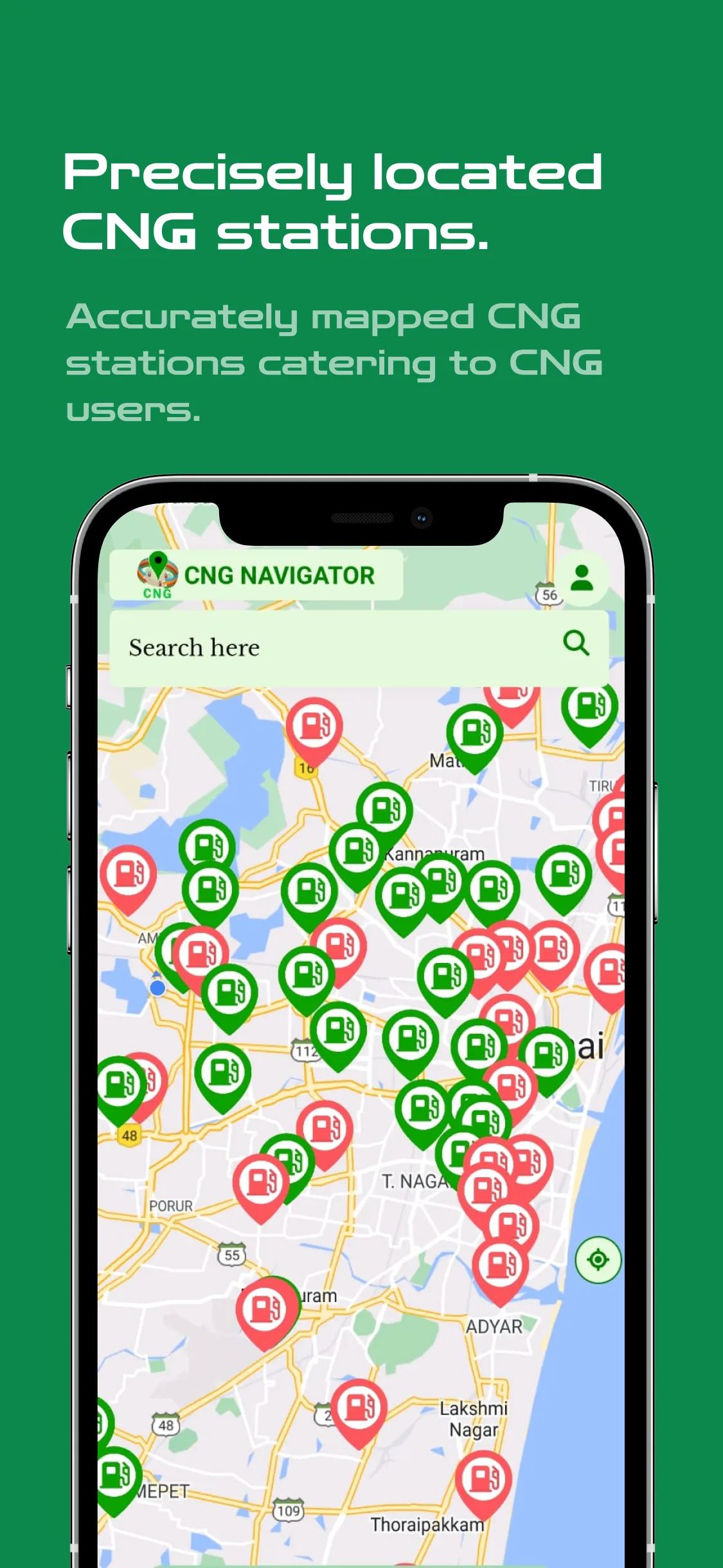 CNG Navigator | Indus Appstore | Screenshot