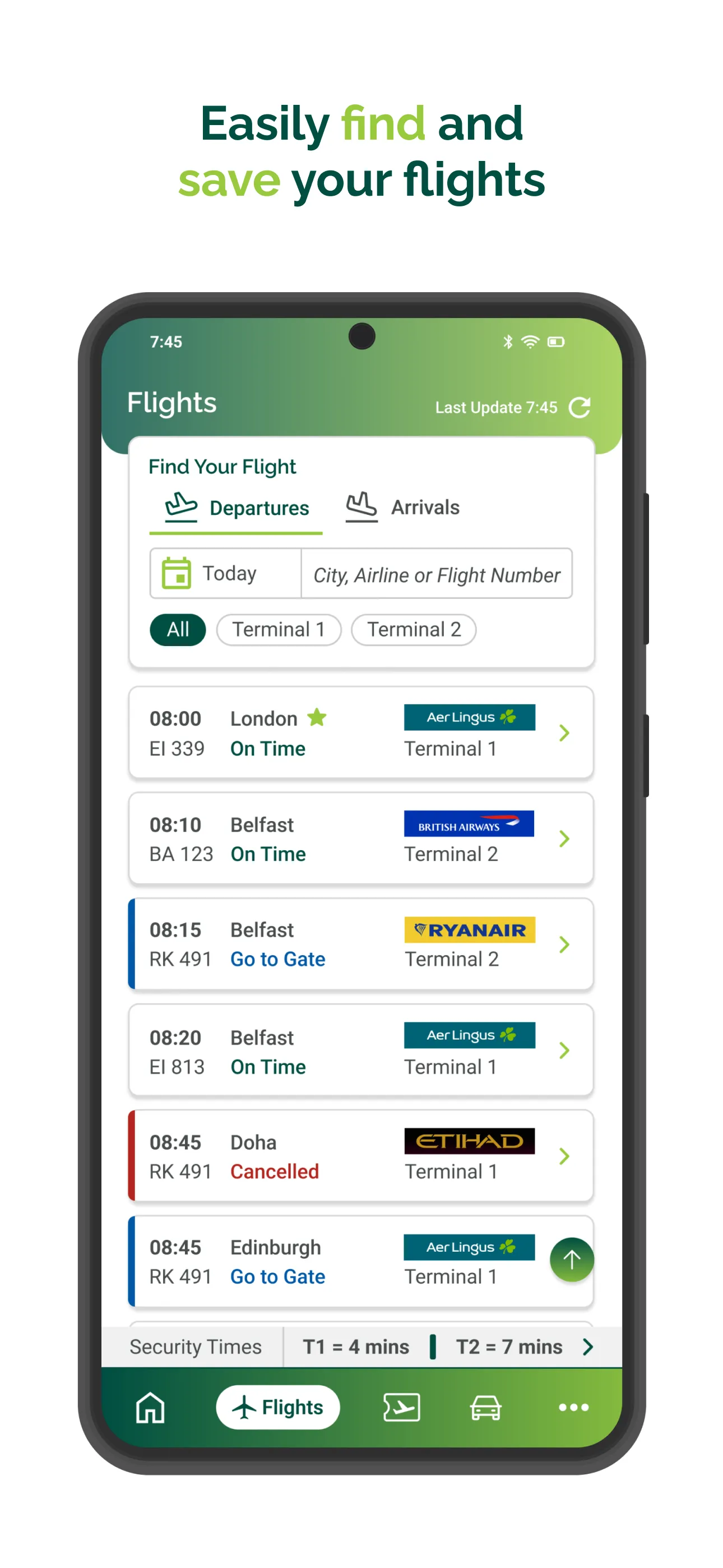 Dublin Airport (Official) | Indus Appstore | Screenshot