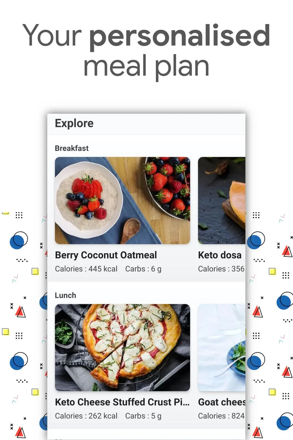 Keto Diet App - Veg Recipes | Indus Appstore | Screenshot