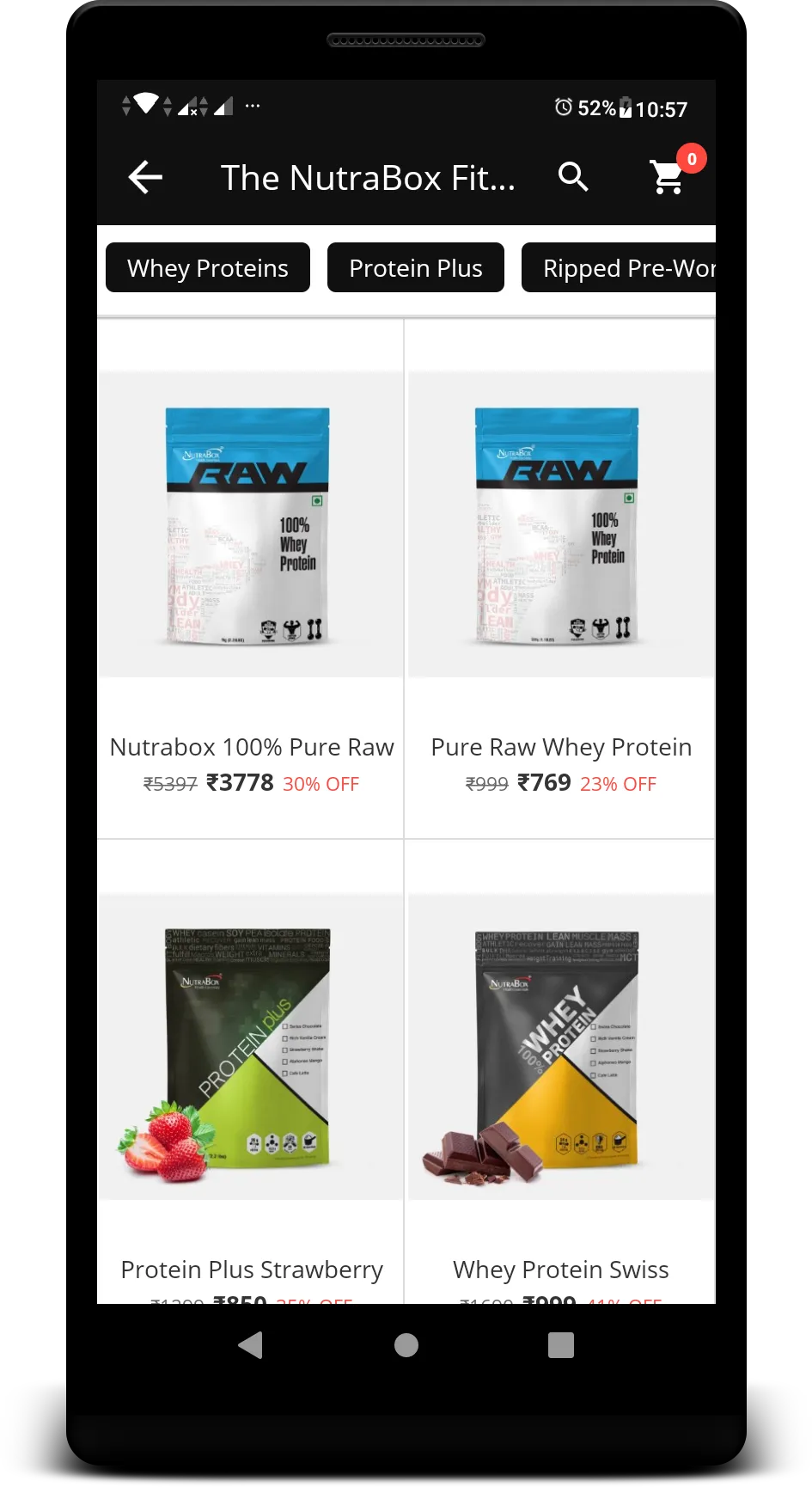 Nutrabox | Indus Appstore | Screenshot