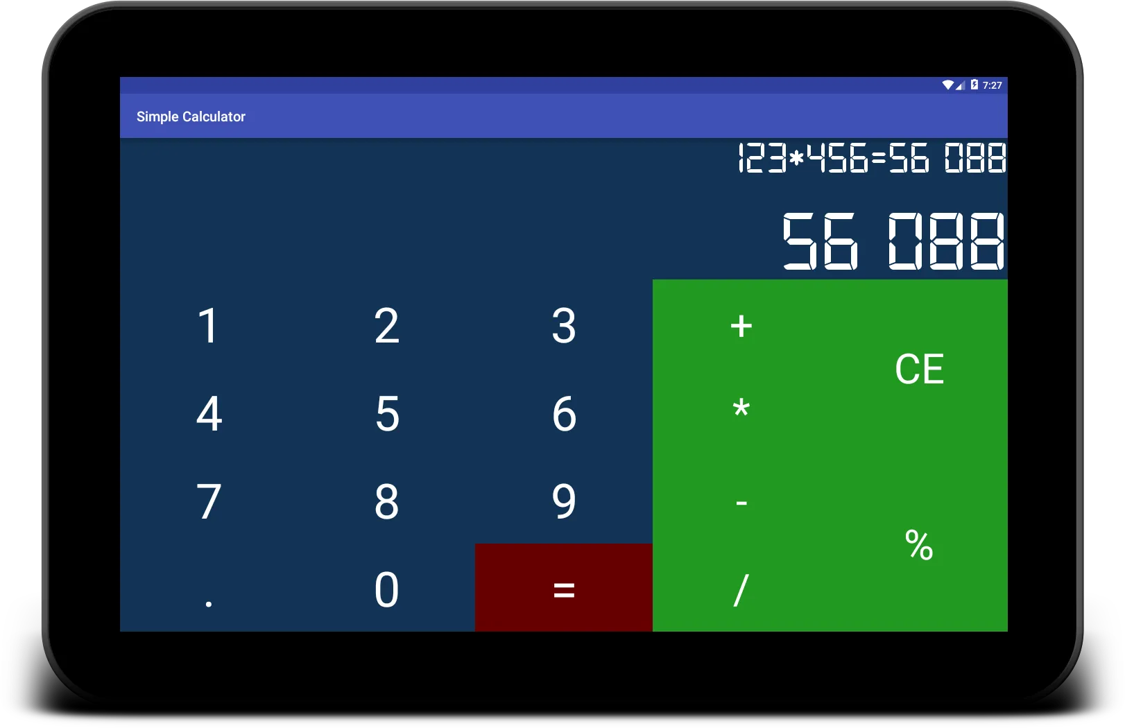 Simple Calculator | Indus Appstore | Screenshot