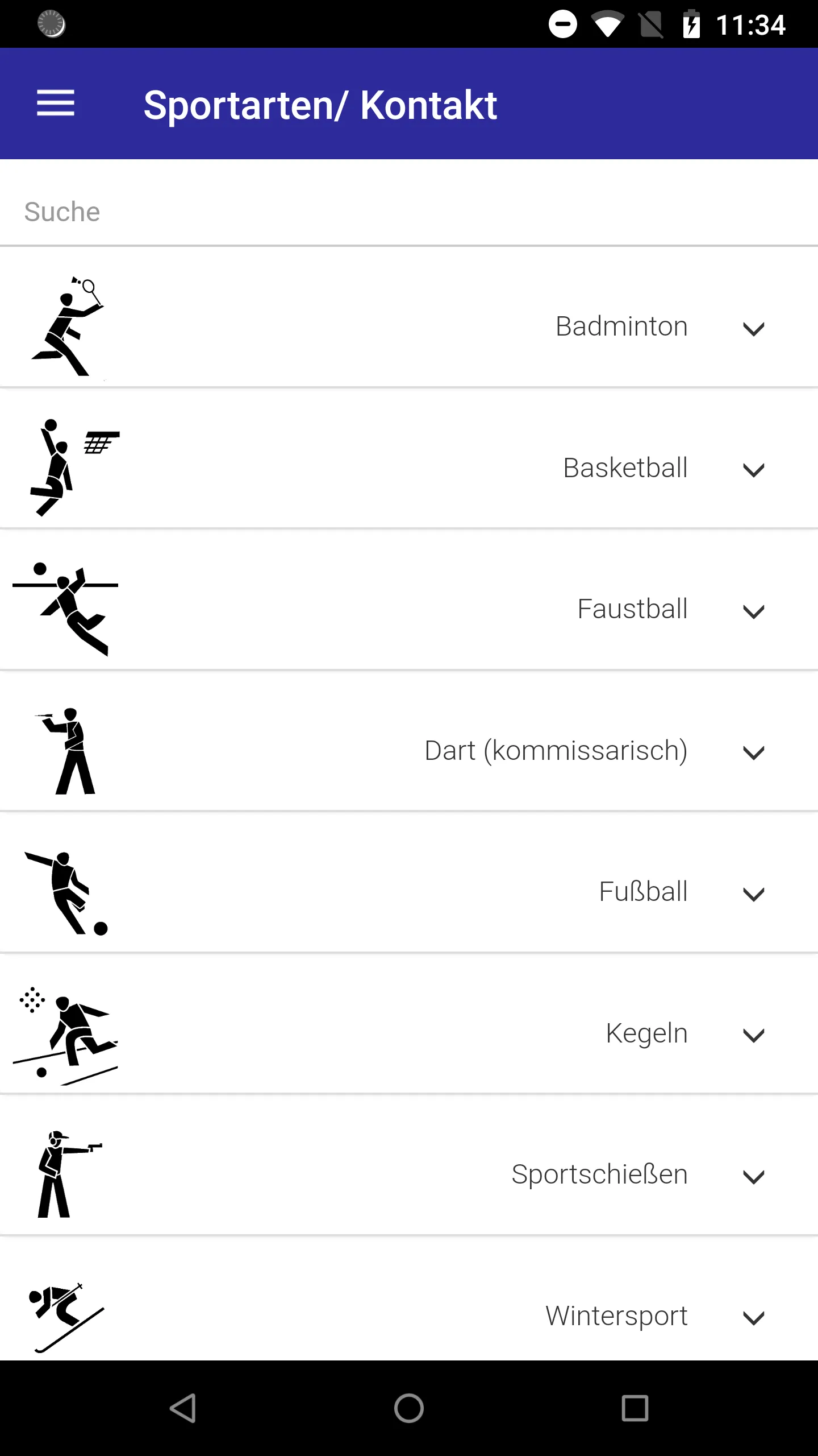 Bay. Gehörlosen-Sportverband | Indus Appstore | Screenshot