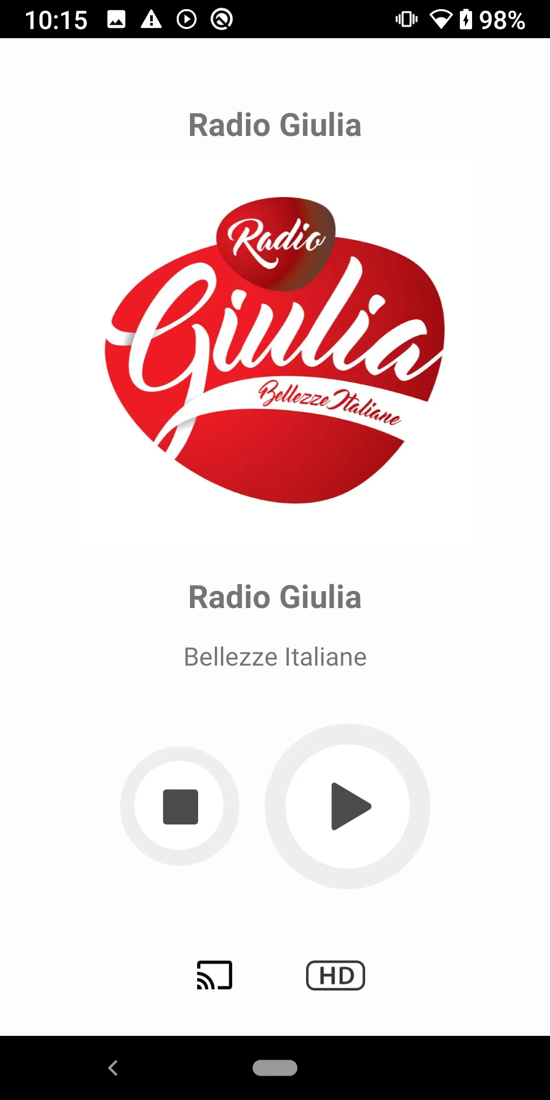 Radio Giulia | Indus Appstore | Screenshot