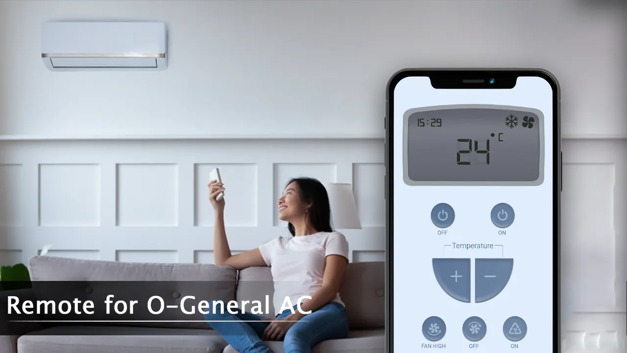 Remote for O General AC | Indus Appstore | Screenshot