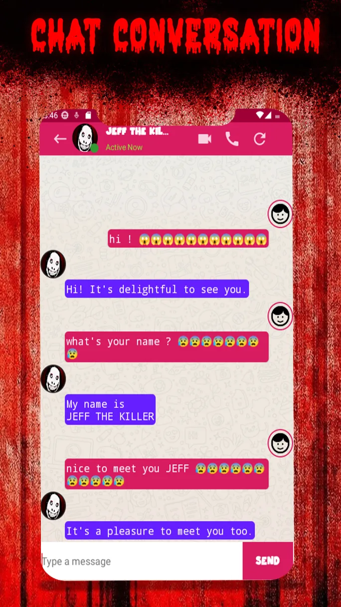 Jeff The Killer Video call | Indus Appstore | Screenshot