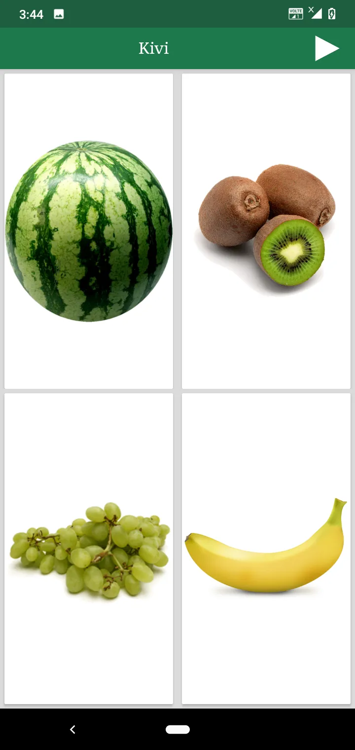 English Fruits and Vegetables | Indus Appstore | Screenshot