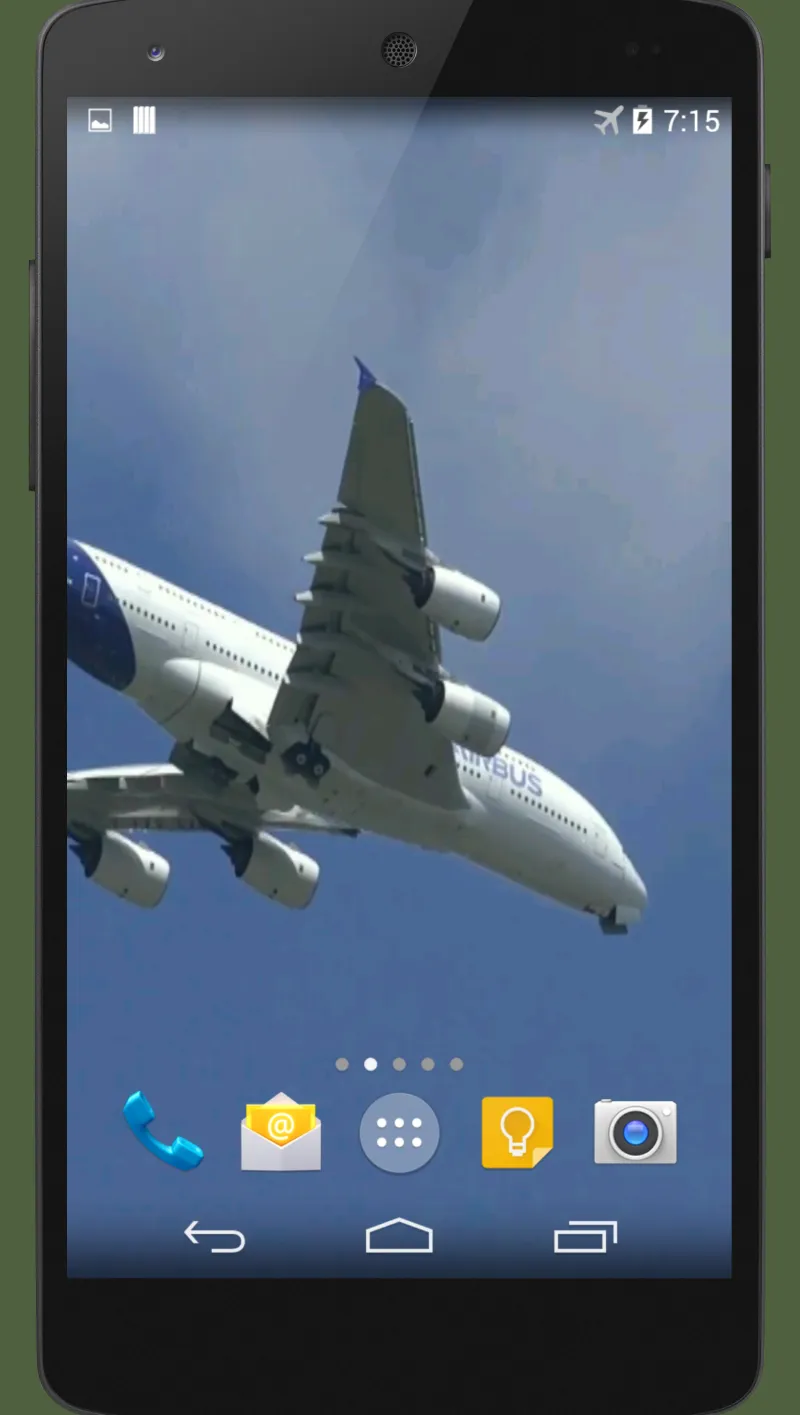 Airplane 3D Live Wallpaper | Indus Appstore | Screenshot