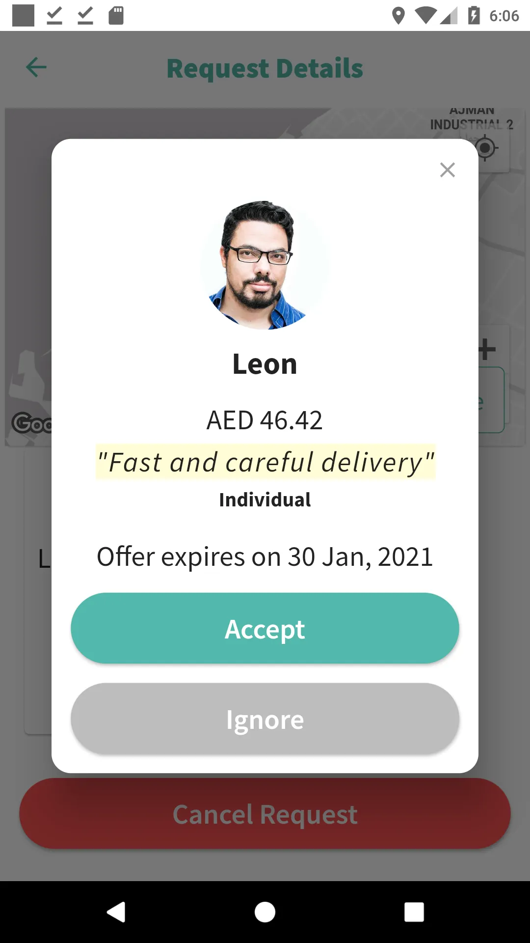 Deliverit UAE | Indus Appstore | Screenshot