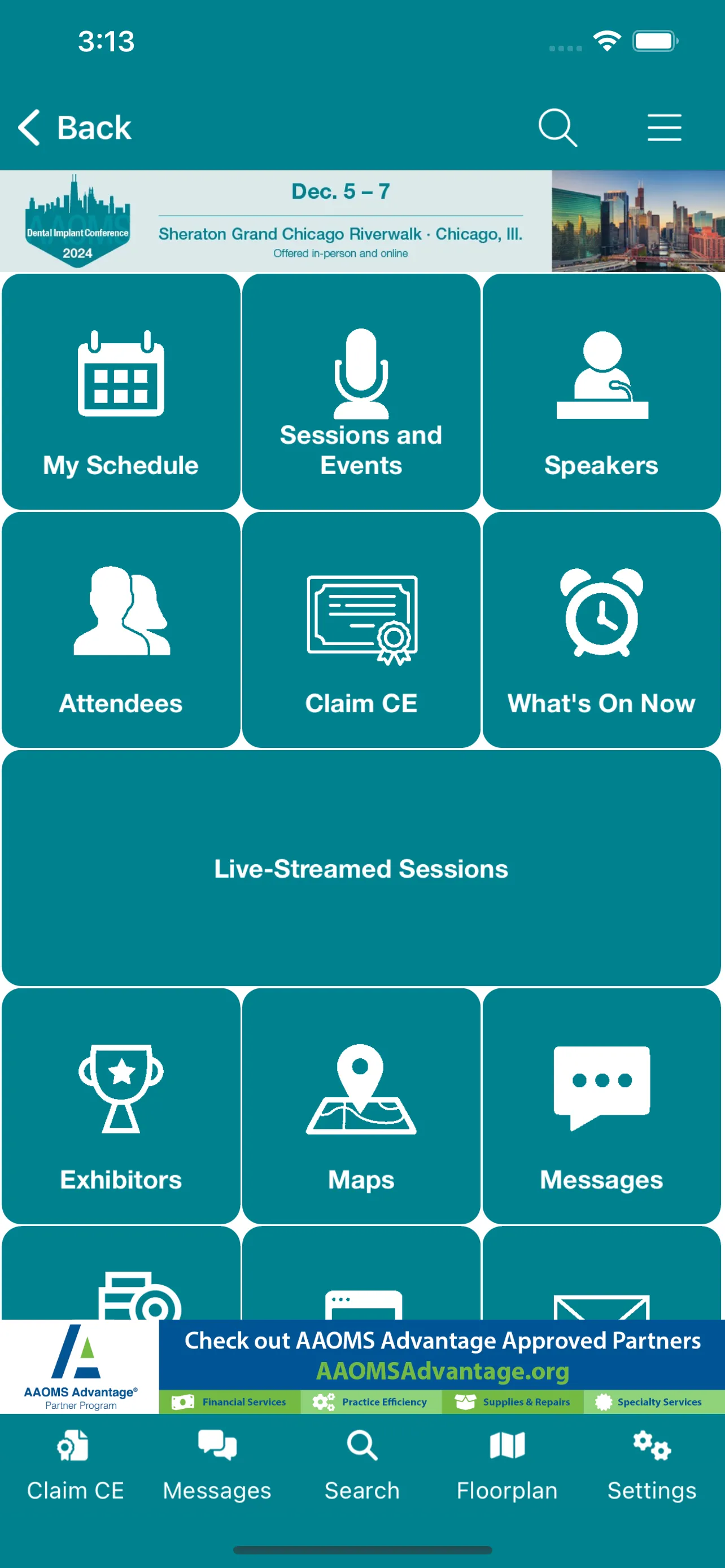 AAOMS Events | Indus Appstore | Screenshot